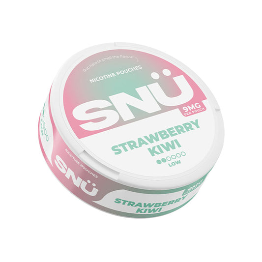 9mg Strawberry Kiwi SNU Nicotine Pouches
