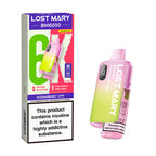 Strawberry Lime Lost Mary BM6000 20mg Kit and Box