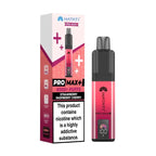 Strawberry Raspberry Cherry Hayati Pro Max Plus Kit and Box