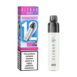 Strawberry Raspberry Cherry Ice Elf Bar Plus 12 Prefilled Pod Kit with Box