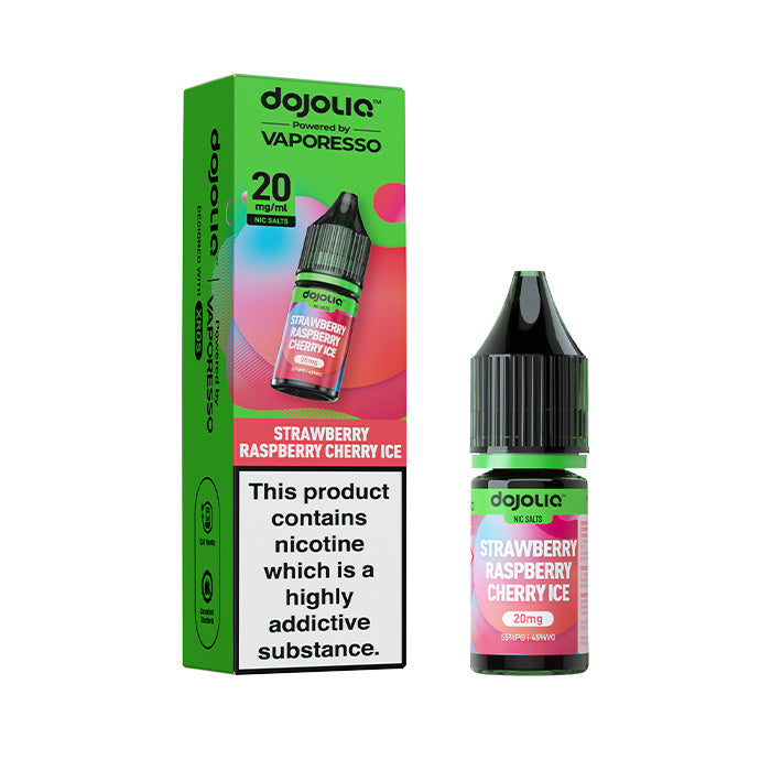 Strawberry Raspberry Cherry Ice Nic Salt by Vaporesso Dojoliq