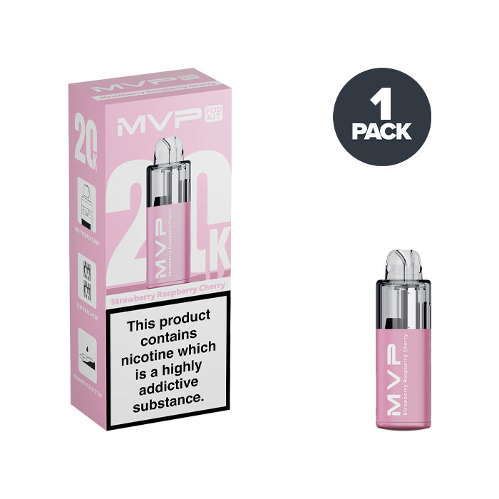 Strawberry Raspberry Cherry Innokin MVP 20K Prefilled Pods