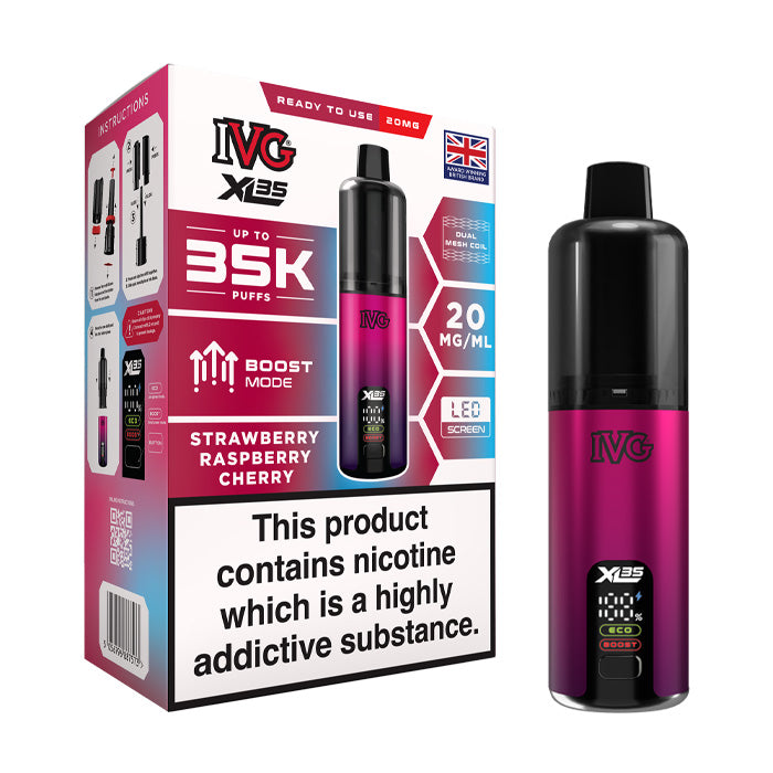 IVG XL35 Prefilled Pod Kit - Strawberry Raspberry Cherry