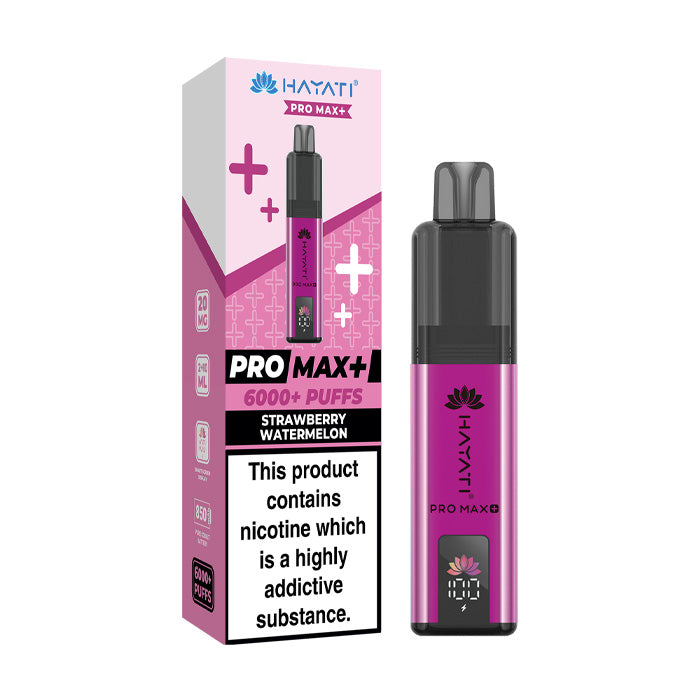Strawberry Watermelon Hayati Pro Max Plus Kit and Box