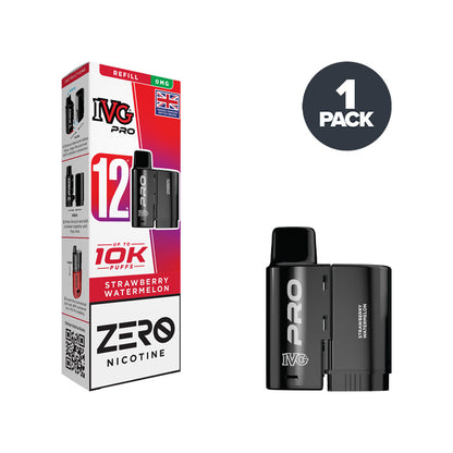 Strawberry Watermelon IVG Pro 12 0mg Refill Pack