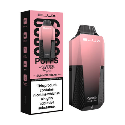 Summer Dream Elux Cyberover 6K Prefilled Pod Kit and Box