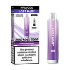 Summer Dream Grape Hawcos X Lost Mary 7000 Pro Max Prefilled Pod Kit and Box