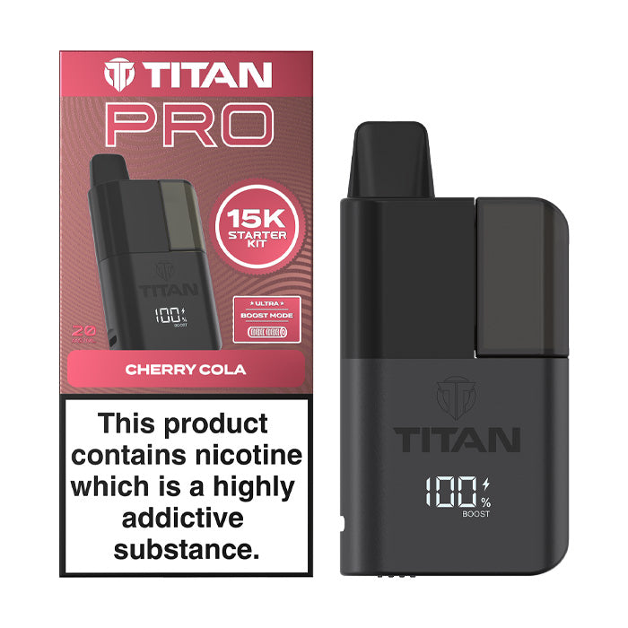 Titan Pro 15K Prefilled Pod Kit - Cherry Cola