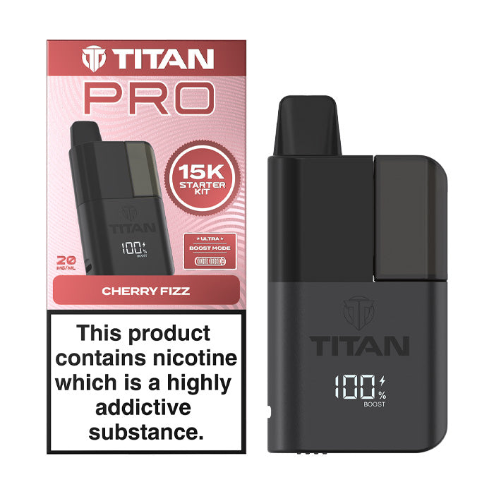 Titan Pro 15K Prefilled Pod Kit - Cherry Fizz