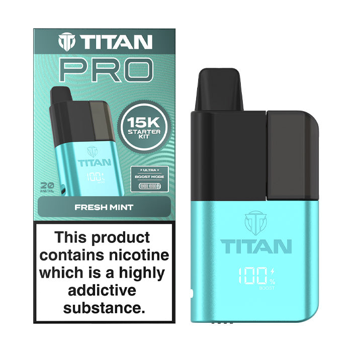 Titan Pro 15K Prefilled Pod Kit - Fresh Mint