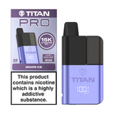 Titan Pro 15K Prefilled Pod Kit - Grape Ice