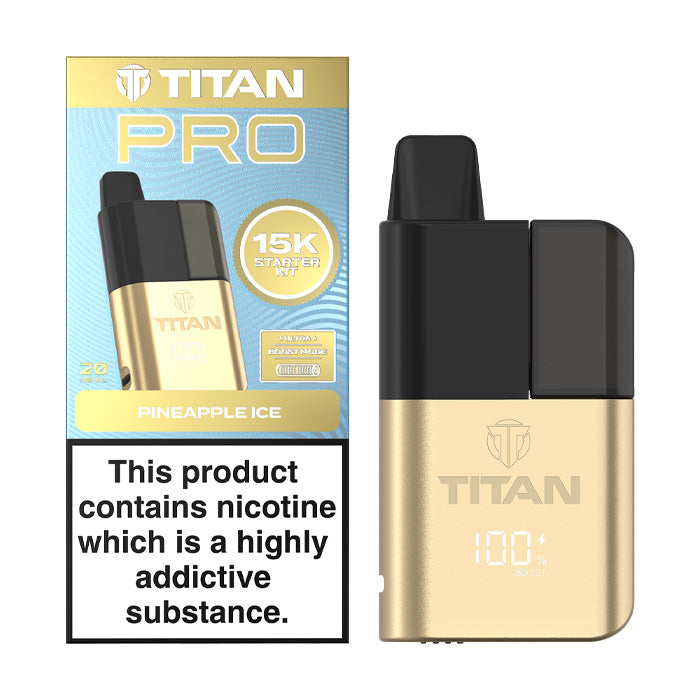 Titan Pro 15K Prefilled Pod Kit - Pineapple Ice