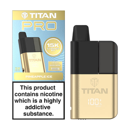 Titan Pro 15K Prefilled Pod Kit - Pineapple Ice