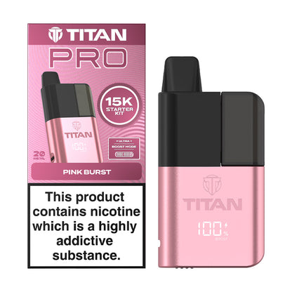 Titan Pro 15K Prefilled Pod Kit - Pink Burst
