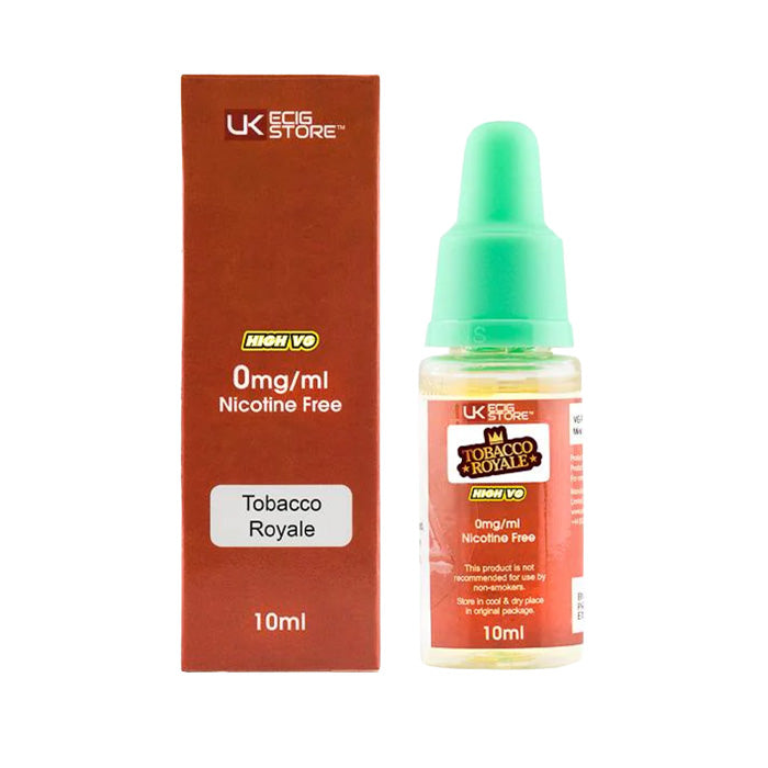 UK Ecig Store Tobacco Royale High VG 10ml E-liquid with Box Old Design