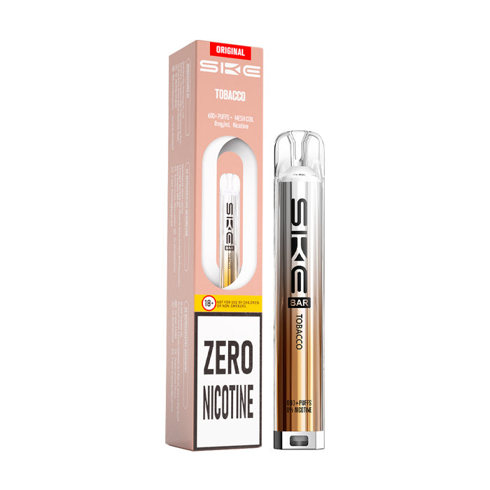 Tobacco SKE Bar 600 0mg Prefilled Pod Kit and Box