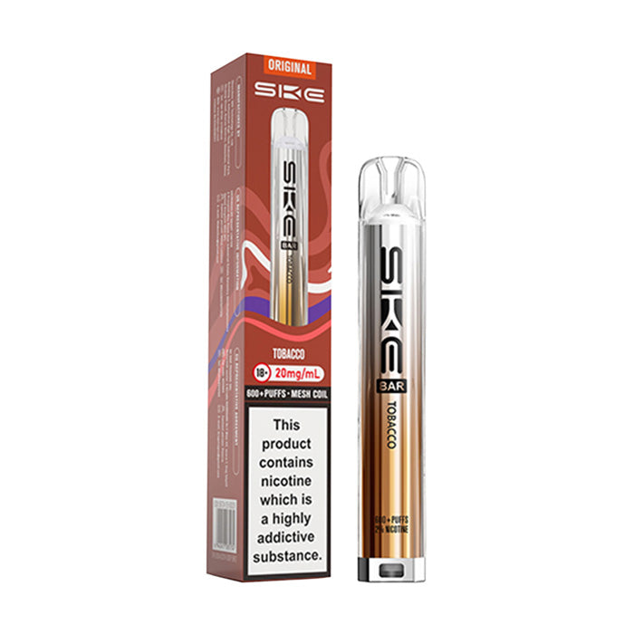 SKE Bar 600 Prefilled Pod Kit - Tobacco