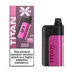Triple Berry Titan X Prefilled Pod Kit and Box