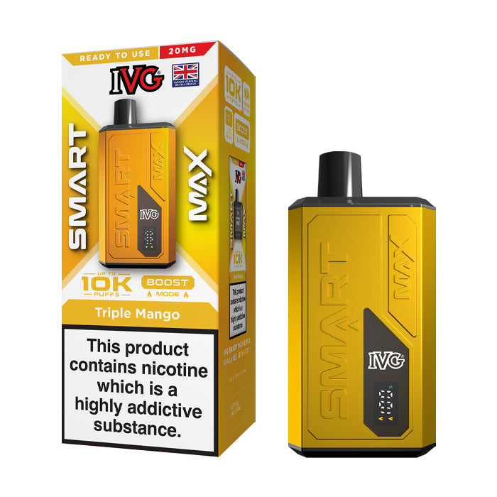 Triple Mango IVG Smart Max Prefilled Pod Kit and Box