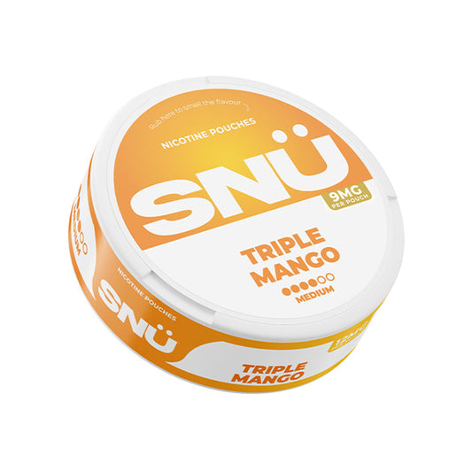 9mg Triple Mango SNU Nicotine Pouches
