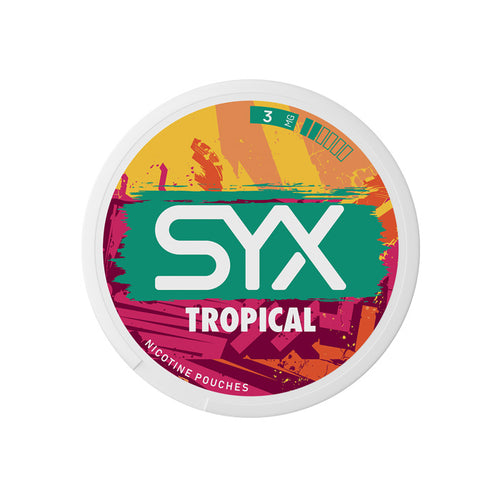 Tropical 3mg SYX Nicotine Pouches
