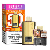 Tropical Edition Elf Bar 4 in 1 Ultra 50 Prefilled Pod Kit and Box