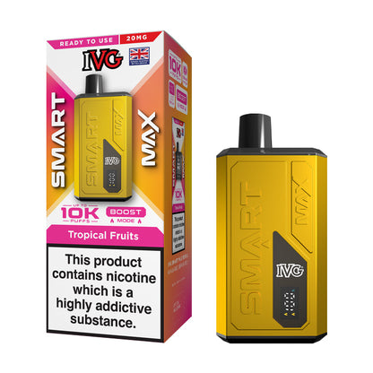 Tropical Fruits IVG Smart Max Prefilled Pod Kit and Box