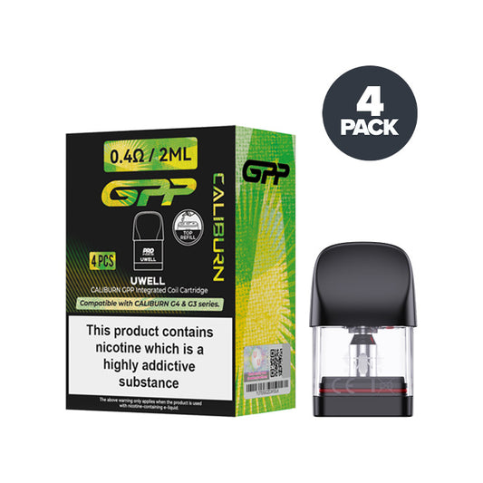 Uwell Caliburn GPP 0.4Ω Pod and Box