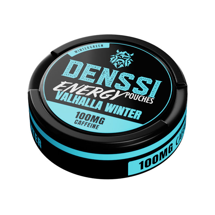 Tub of 15 Denssi Valhalla Winter 100mg Caffeine Pouches