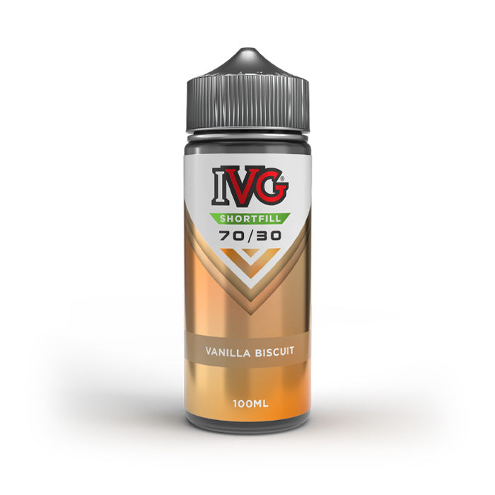 Vanilla Biscuit 100ml Shortfill E-Liquid by IVG