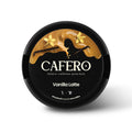 Can of 20 Vanilla Latte Cafero 80mg Caffeine Pouches