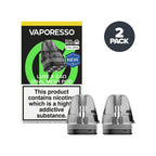 Vaporesso Luxe X Dual Mesh 0.6 Pods and box
