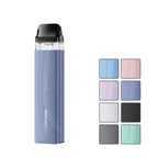 Vaporesso Xros Mini Retro Pod Kit with eight squares showcasing all available colours