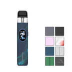 Vaporesso Xros 6 Pod Kit with eight squares showcasing eight out of the eleven available colours