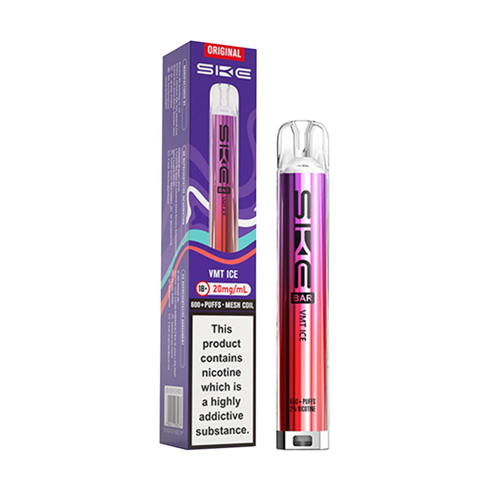 SKE Bar 600 Prefilled Pod Kit - VMT Ice
