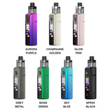 Voopoo Drag X3 Pod Kit with all available colours