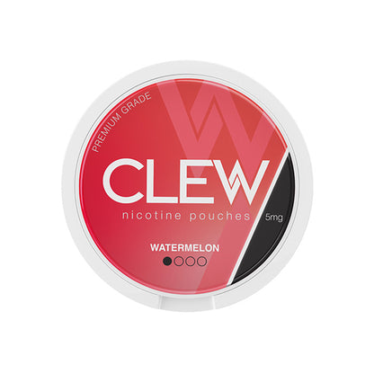 5mg Watermelon CLEW Nicotine Pouches