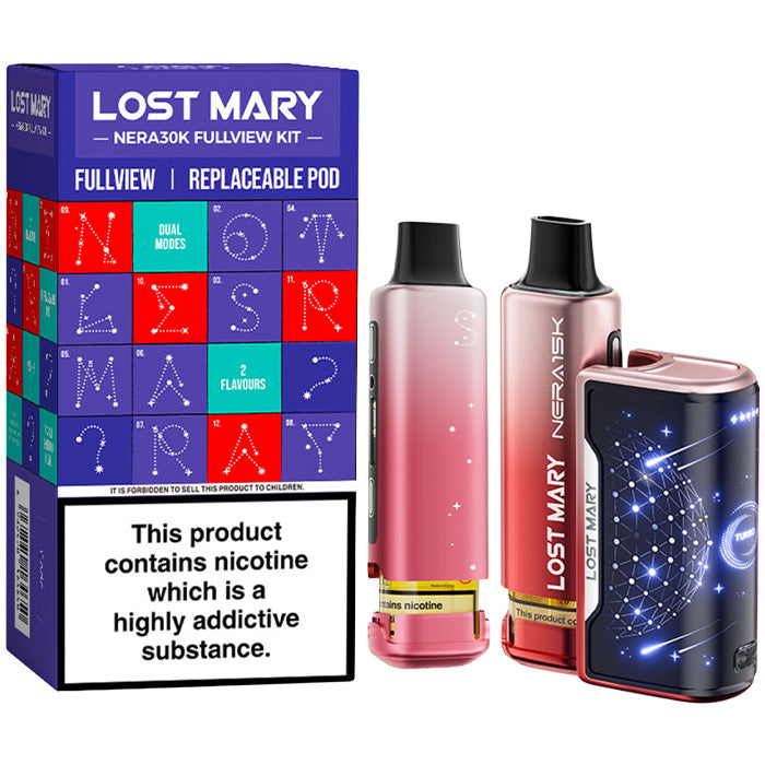 Lost Mary Nera 30K Stargazer Edition Watermelon Edition Kit and Box