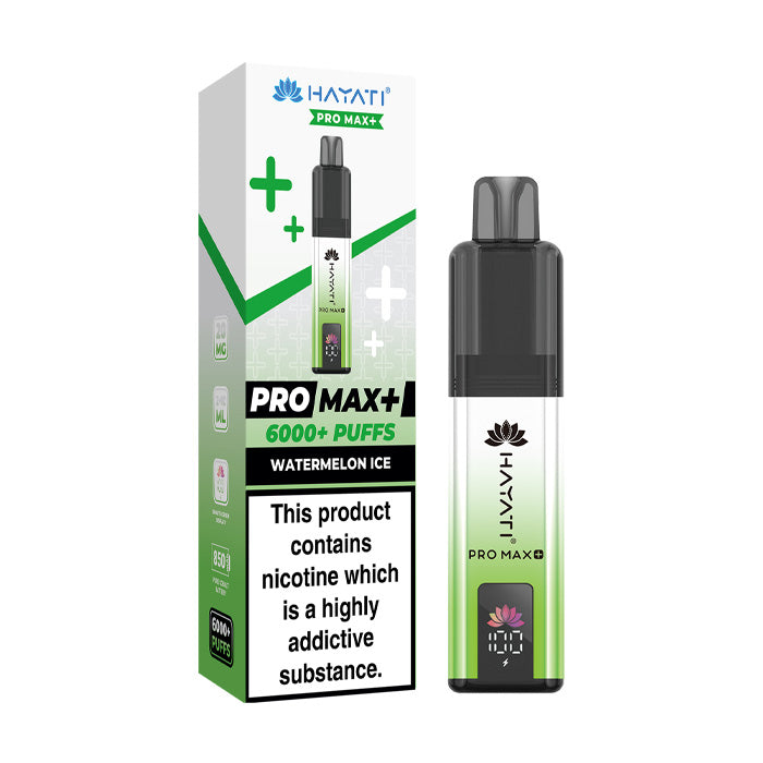 Watermelon Ice Hayati Pro Max Plus Kit and Box