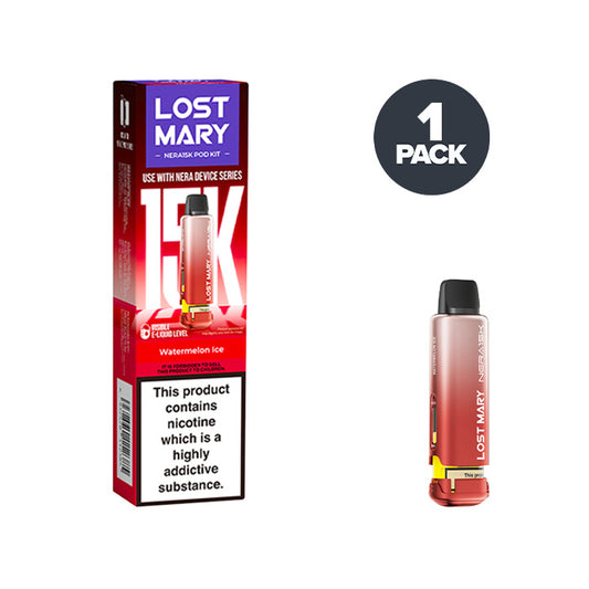 Watermelon Ice Lost Mary Nera 15K Pre-filled Pods