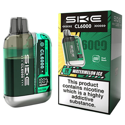 Watermelon Ice SKE CL6000 Prefilled Pod Kit with Box