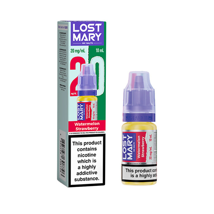 Watermelon Strawberry Nic Salt E-Liquid by Lost Mary