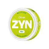 Tub of Twenty ZYN Citrus Mini 3mg Nicotine Pouches