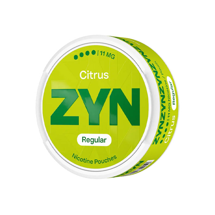 Tub of 20 Zyn Citrus Regular Nicotine Pouches 11mg