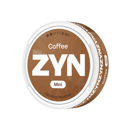 Tub of Twenty ZYN Coffee Mini 6mg Nicotine Pouches