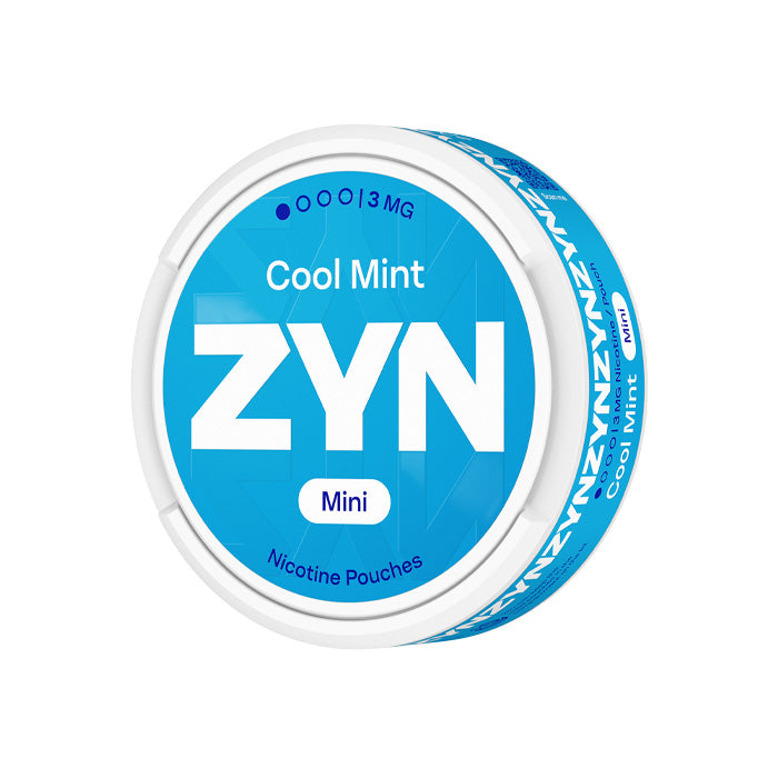 Tub of Twenty ZYN Cool Mint Mini 3mg Nicotine Pouches