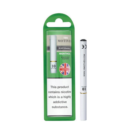 10 Motives Disposable Electronic Cigarette Menthol