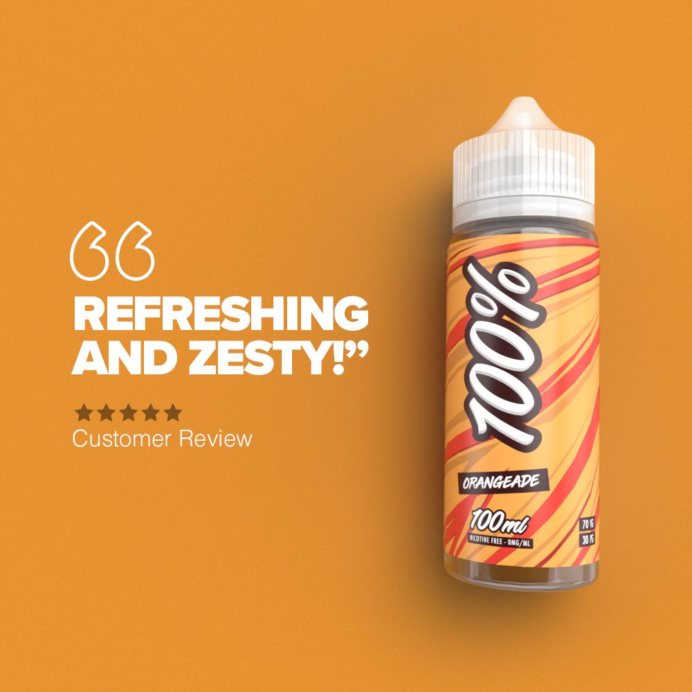 100% Orangeade - Customer Review