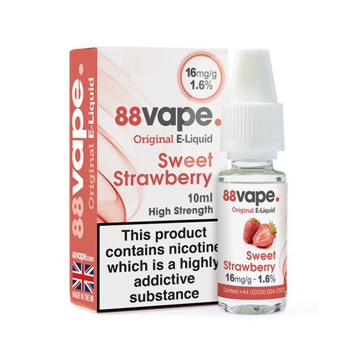 88Vape Sweet Strawberry 10ml E-Liquid