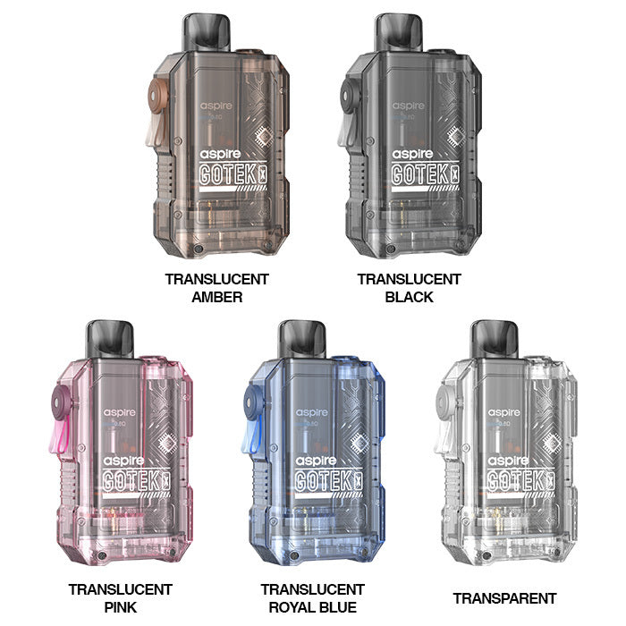 aspire gotek pod 4.5ml Aspire: Gotek Pod [2pk] main image 0
